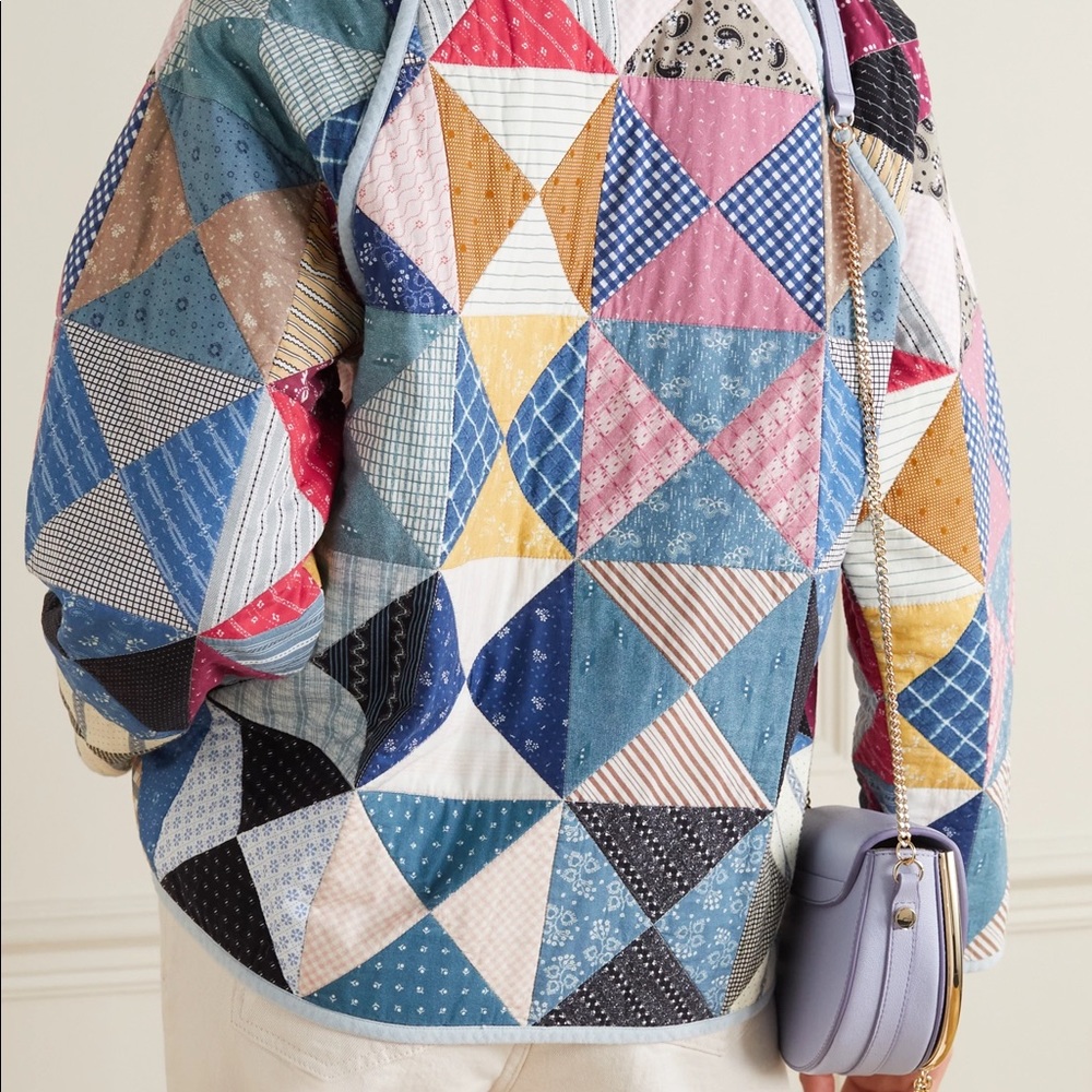Doen Sedona patchwork quilt coat / NWT